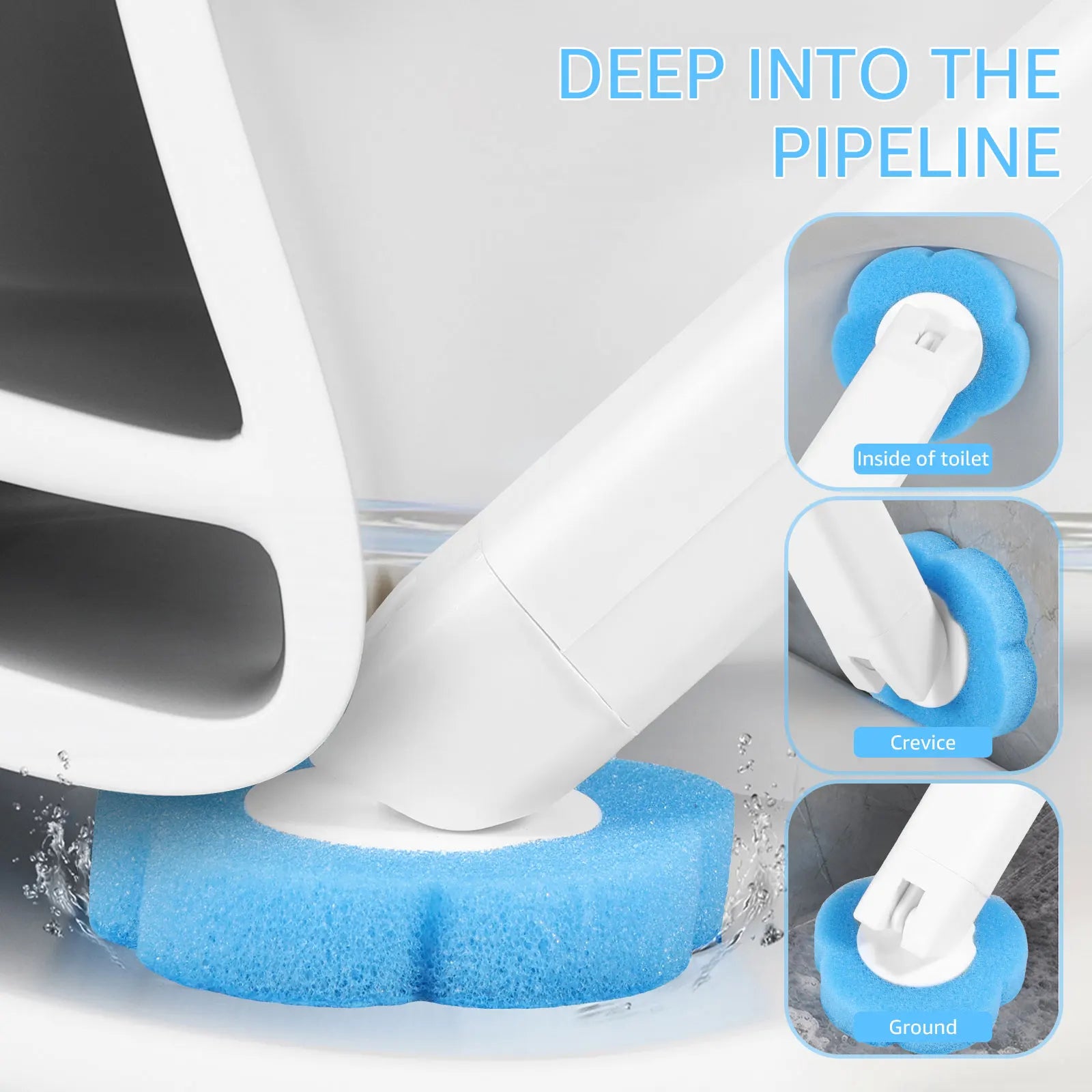 Disposable Toilet Cleaning System and Refills