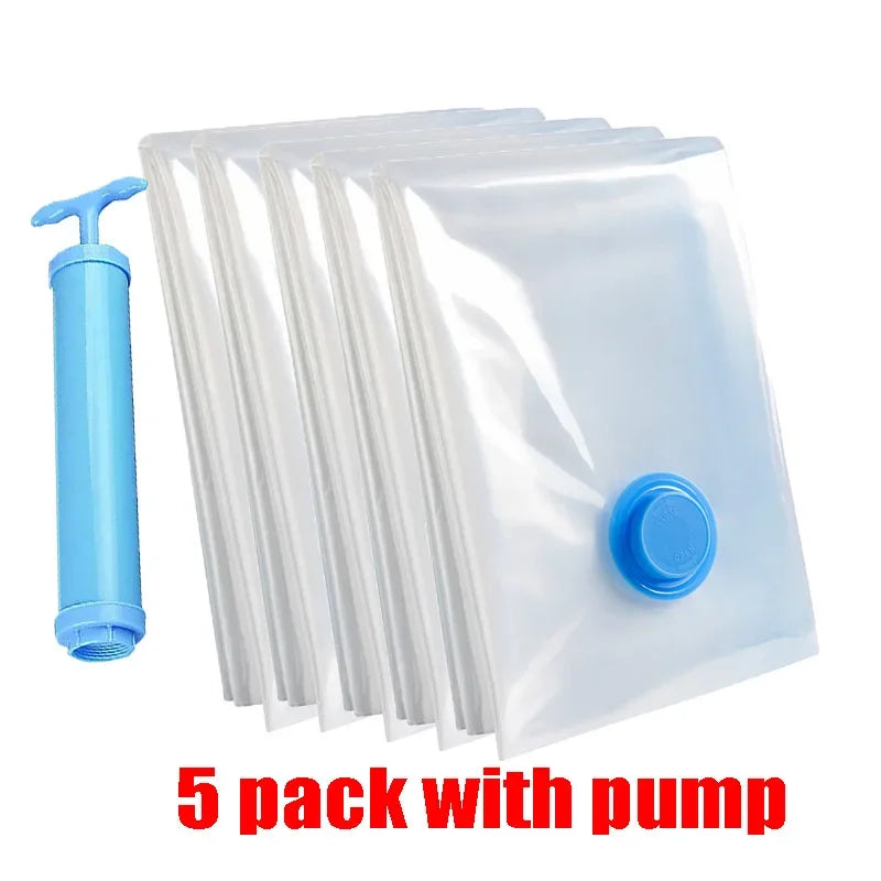 Space-Saving Vacuum Bag Starter Kit