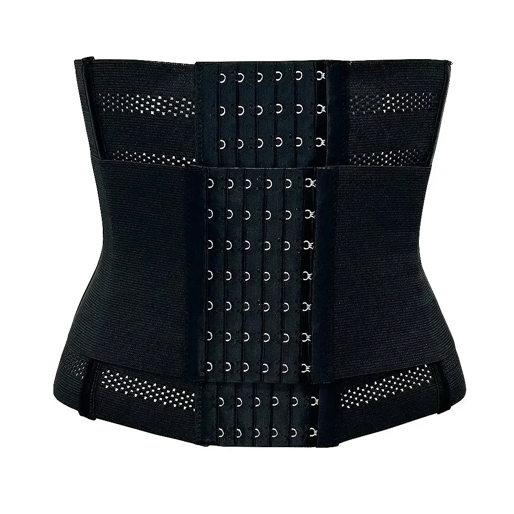 Adjustable Hook-and-Eye Waist Cincher