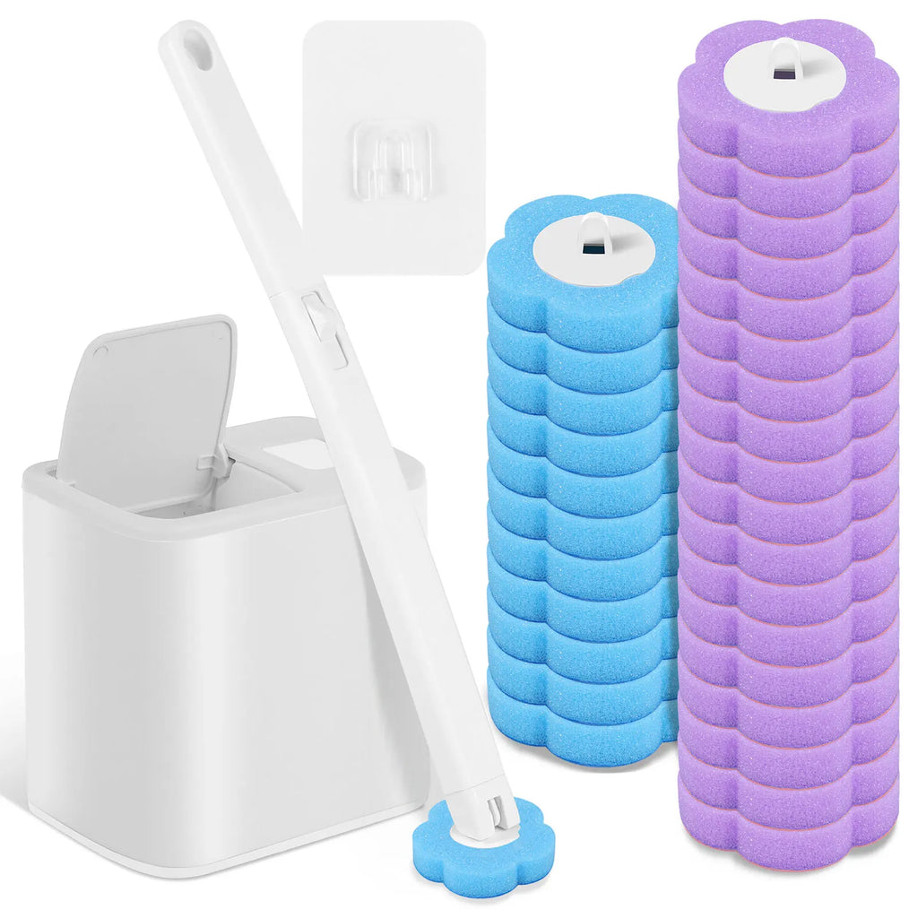 Disposable Toilet Cleaning System and Refills