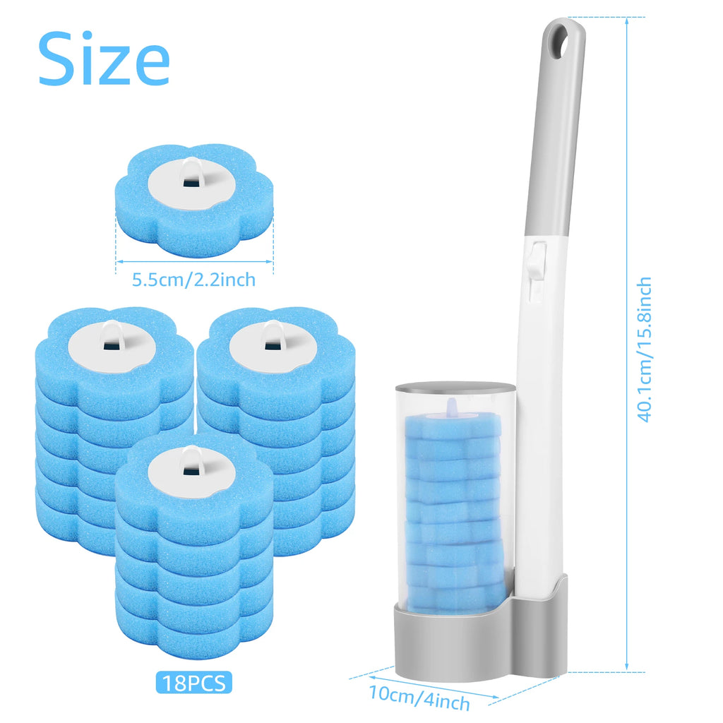 Disposable Toilet Cleaning System and Refills