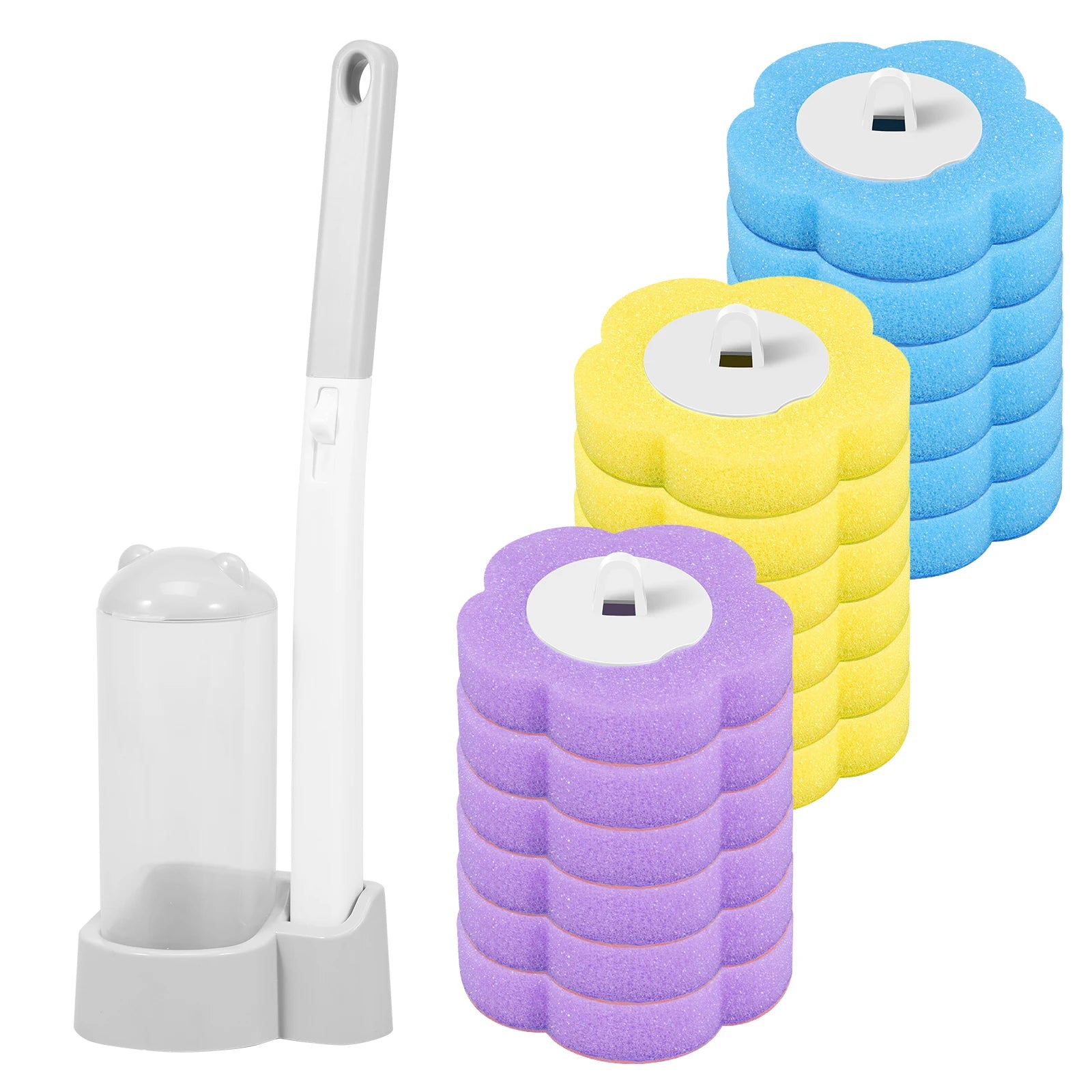 Disposable Toilet Cleaning System and Refills