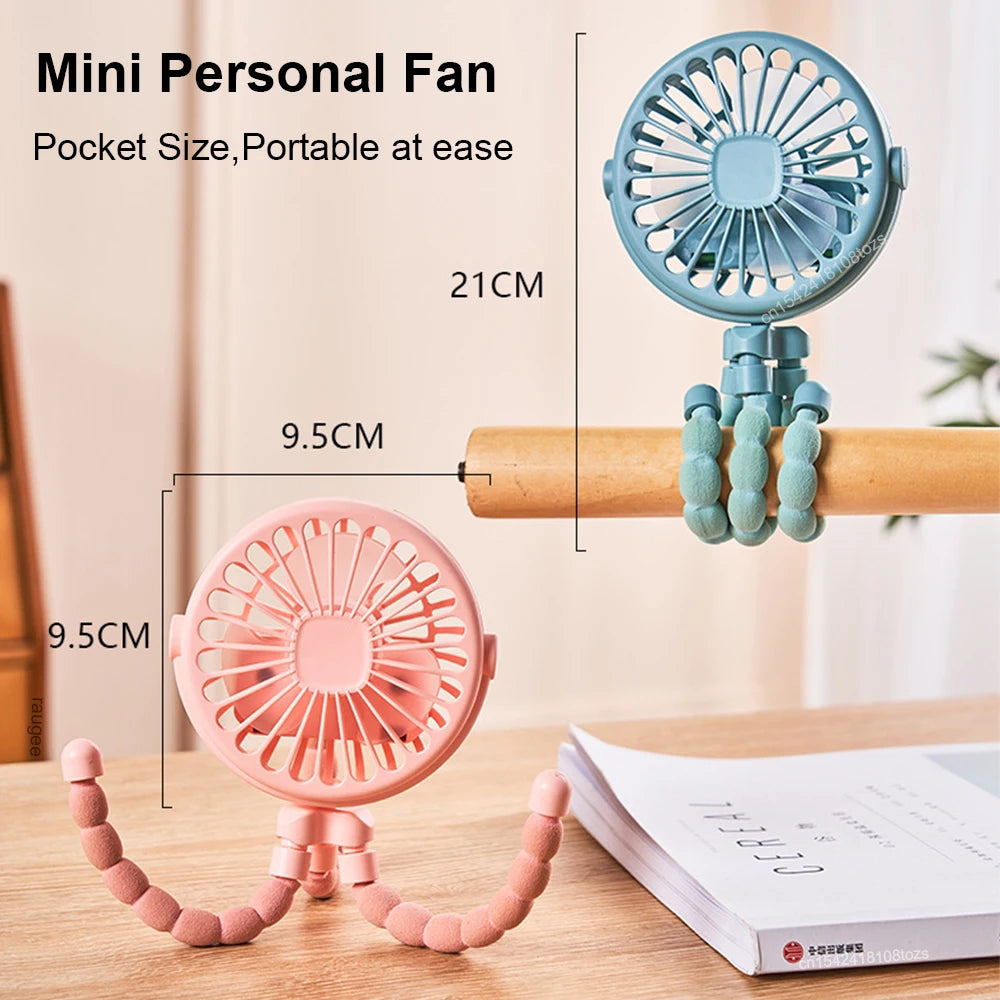 FlexBreeze Rechargeable Tripod Fan