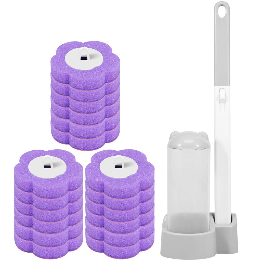 Disposable Toilet Cleaning System and Refills