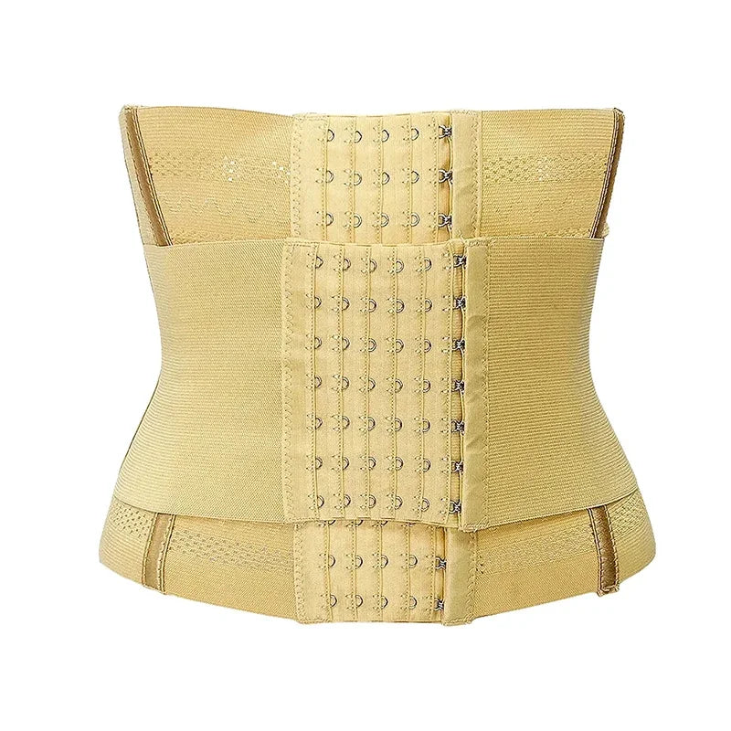 Adjustable Hook-and-Eye Waist Cincher