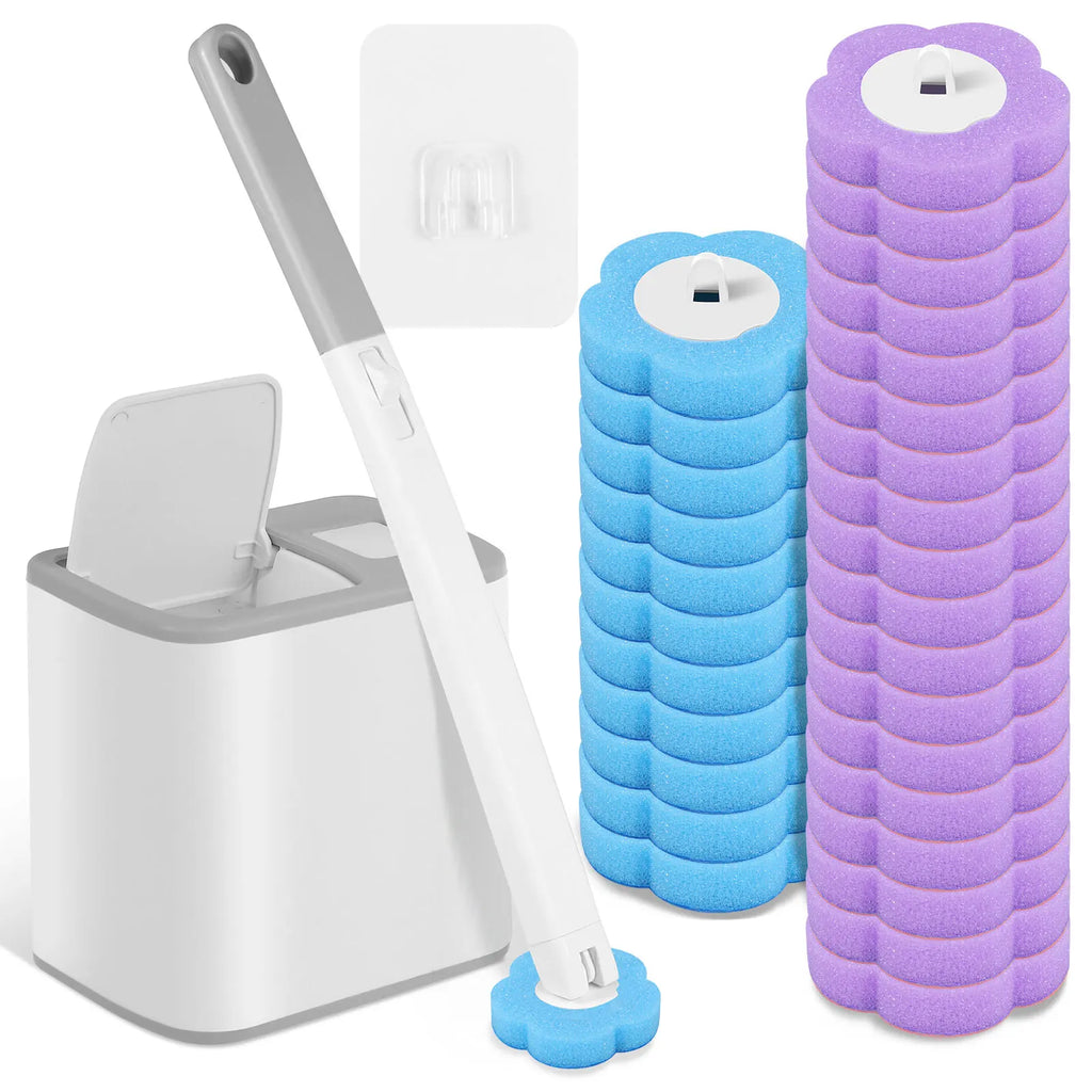 Disposable Toilet Cleaning System and Refills