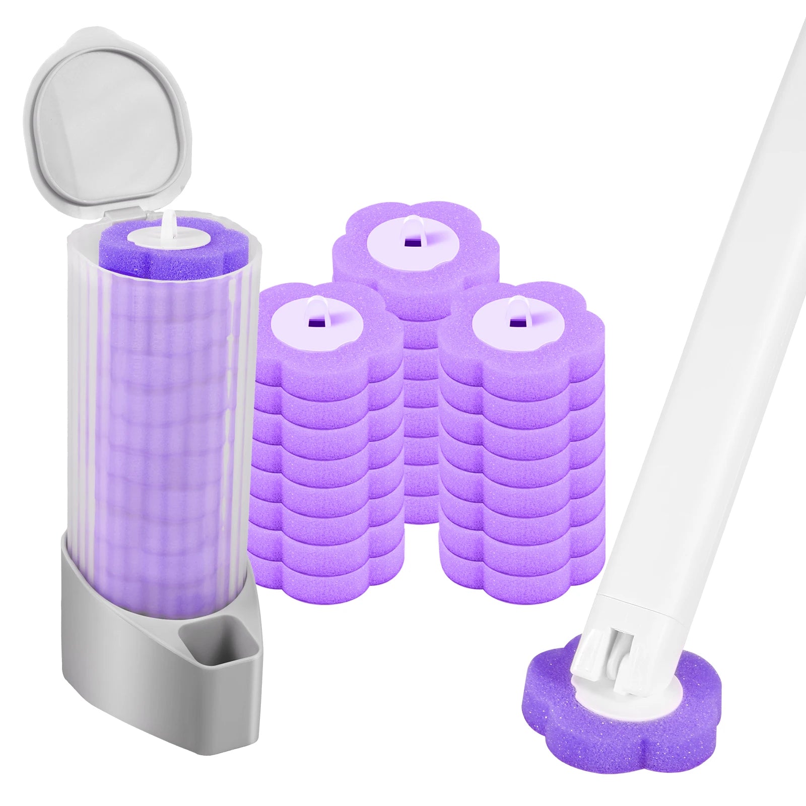 Disposable Toilet Cleaning System and Refills