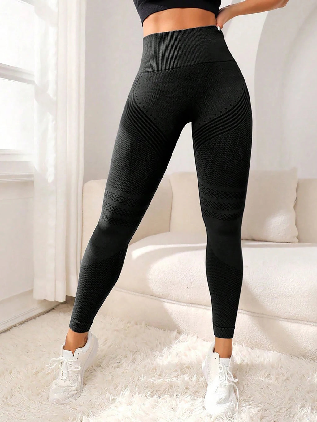 Sculpting Textured Leggings