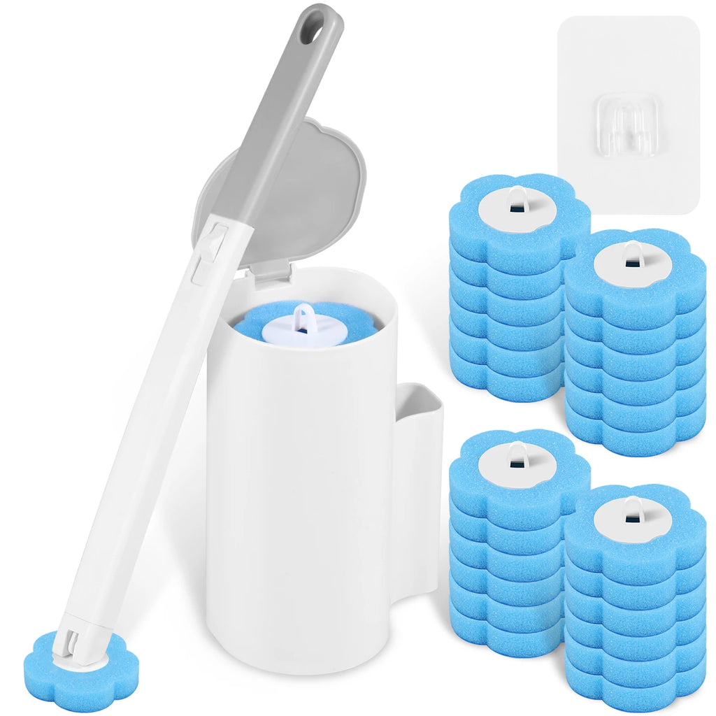 Disposable Toilet Cleaning System and Refills