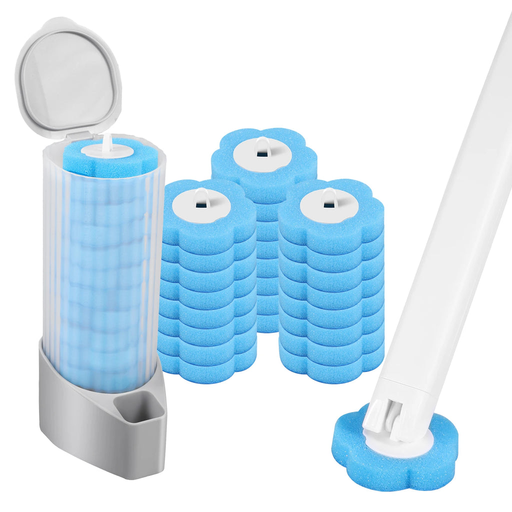 Disposable Toilet Cleaning System and Refills