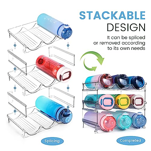 3-Pack Stackable Water Bottle Organizer