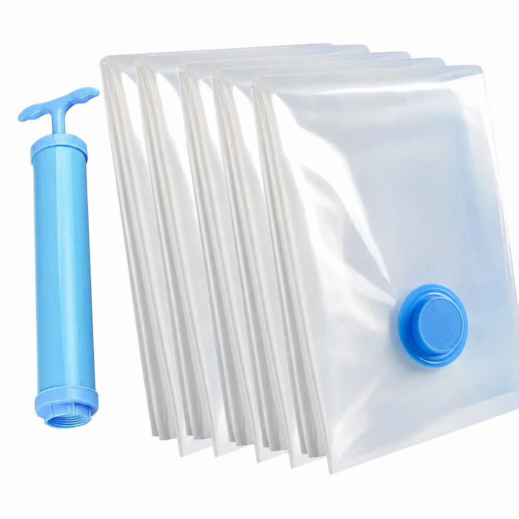 Space-Saving Vacuum Bag Starter Kit